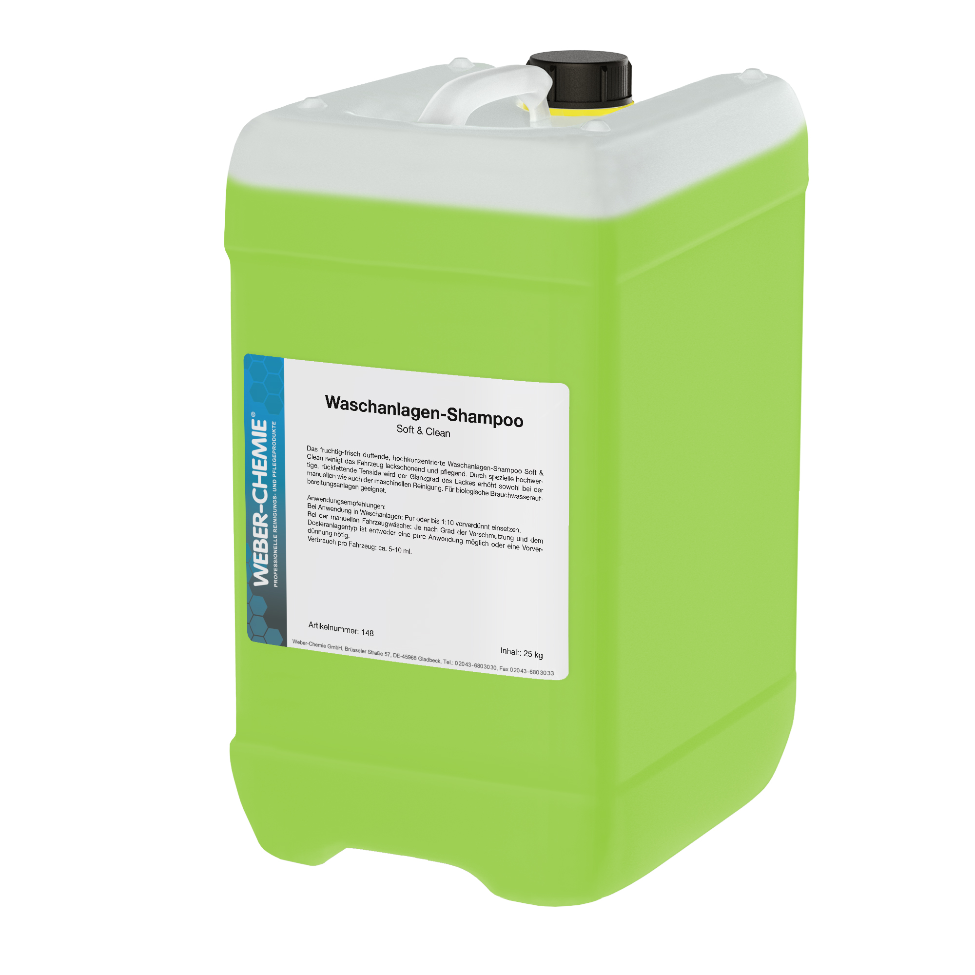 Waschanlagen-Shampoo Soft & Clean 25kg