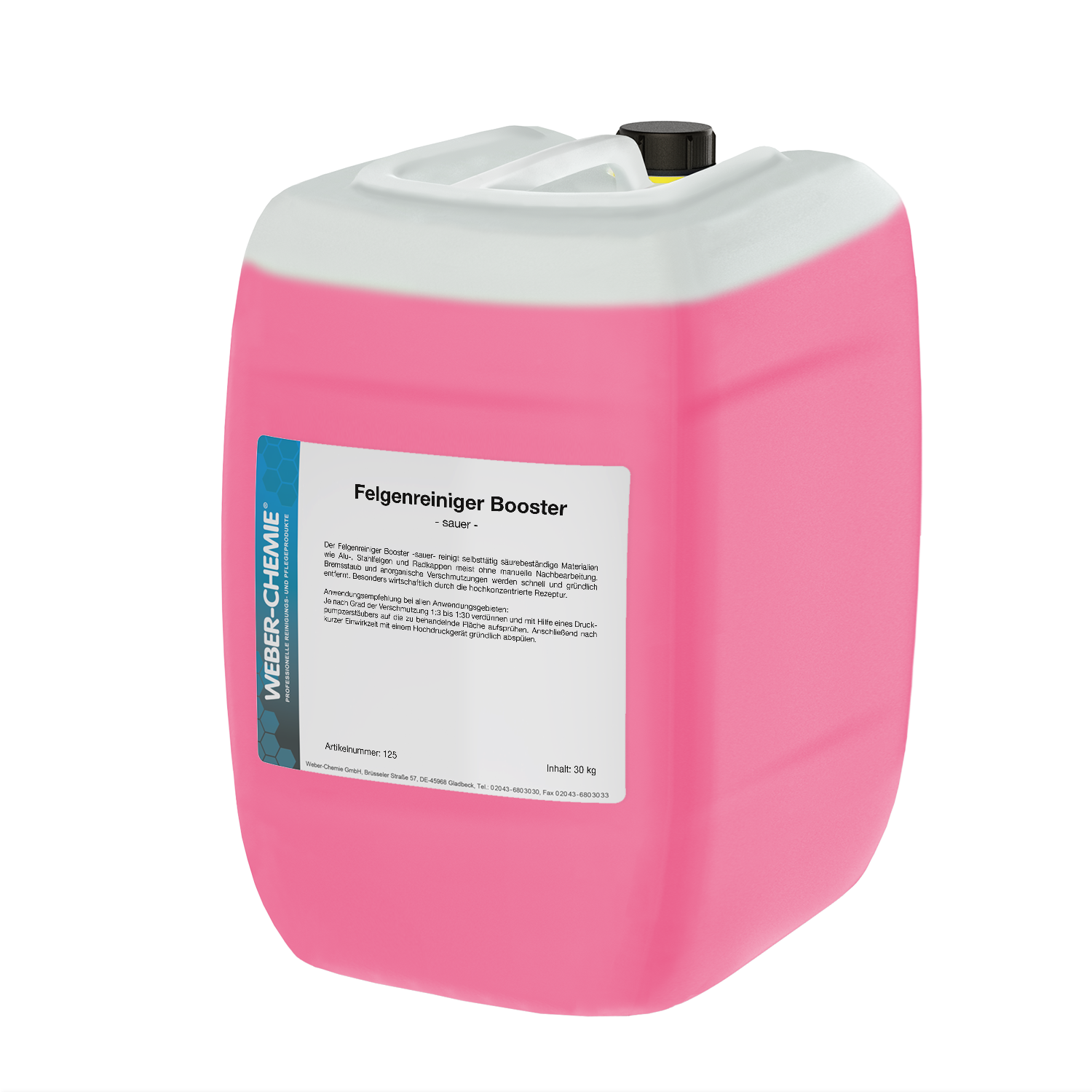 Felgenreiniger Booster -sauer- 30kg