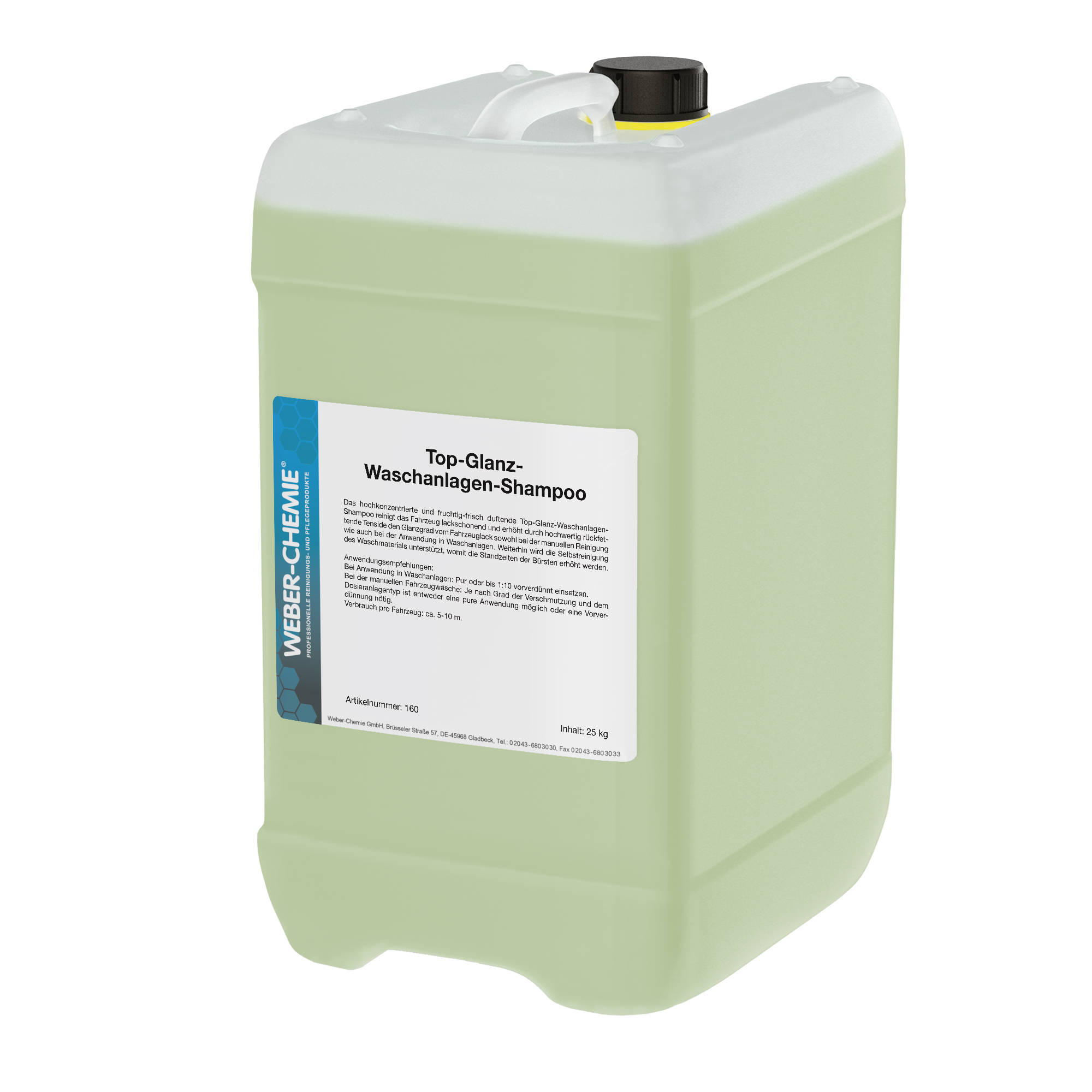 Top-Glanz-Waschanlagen-Shampoo 25kg